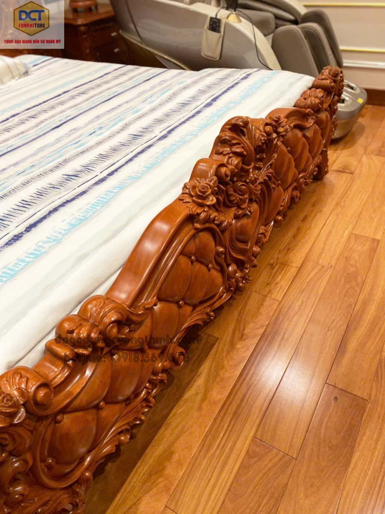 giường ngủ cổ điển đẳng cấp